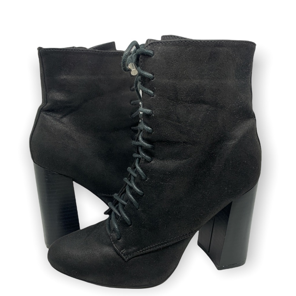 New York and company Black Lace-Up Bootie - Eva Mendes Collection Size 7 - Picture 2 of 5